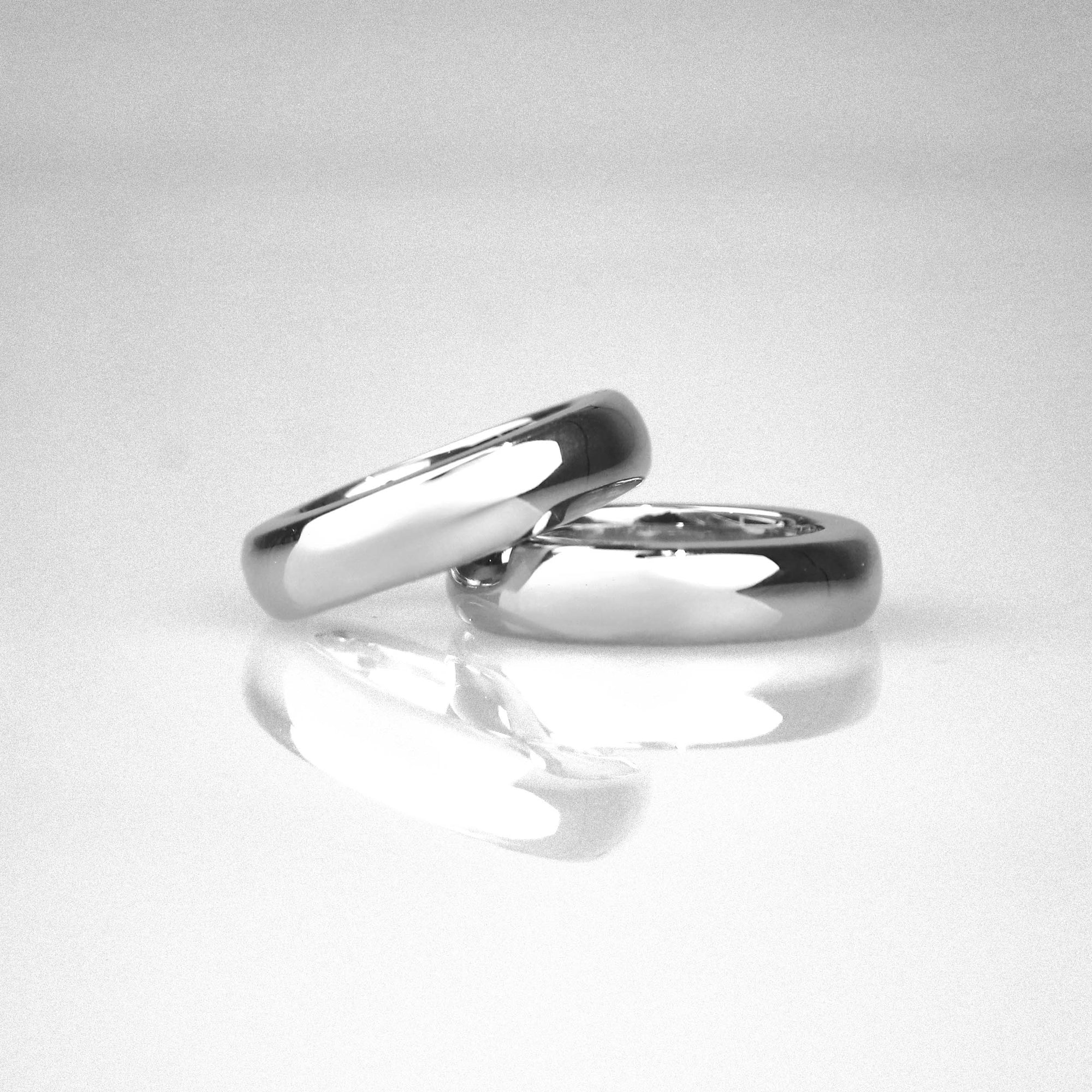 combo Anillo Stacker artesanal Plata 925